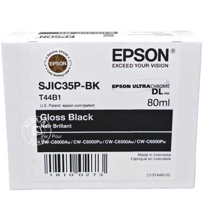 Tinta Epson C13T44B120 Negro para C6000 y C6500 | Original y Duradera