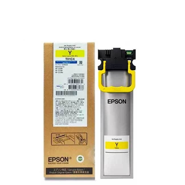 Bolsa de tinta T01C400 yellow para impresoras Epson de alto rendimiento