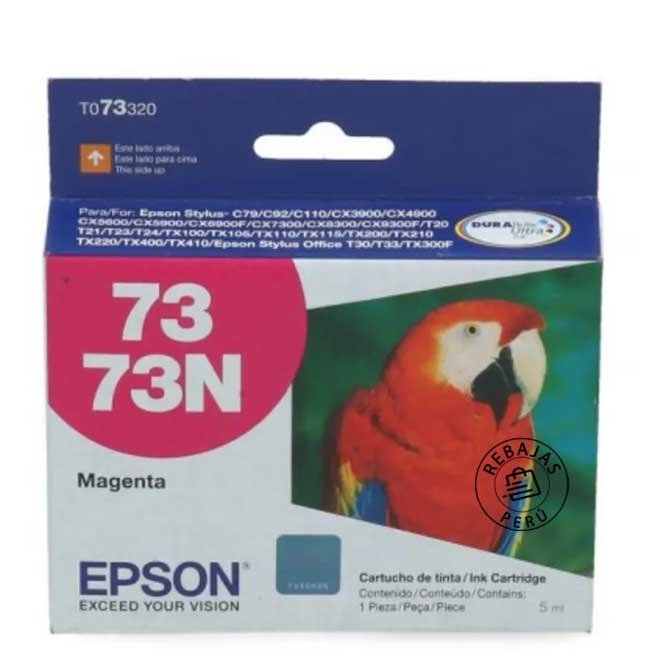 Tinta Epson T073320-AL Magenta original para impresoras C79 y CX3900