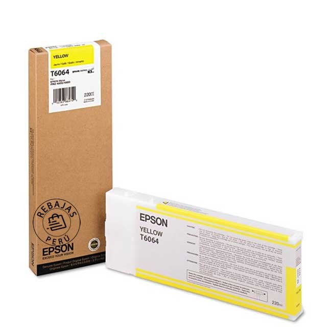 Tinta Epson T606400 Yellow para SP4800 | Calidad y Durabilidad Garantizada