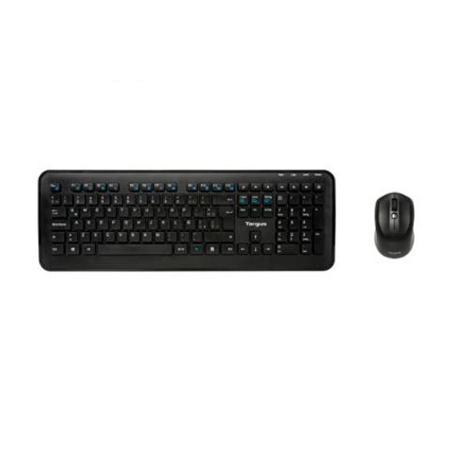 Combo Teclado y mouse Inalámbricos Targus KM610 – Teclado QWERTY + Mouse 1600 DPI Wireless