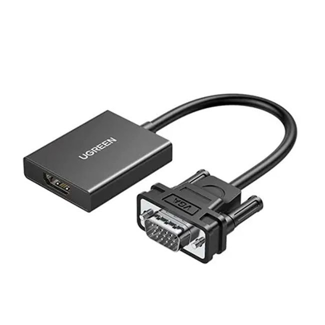 Adaptador VGA Macho a HDMI Hembra CM513 – Conexión Full HD