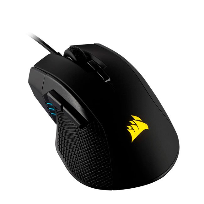 Mouse Corsair Ironclaw RGB Gaming 18000 DPI 7 Botones USB Negro