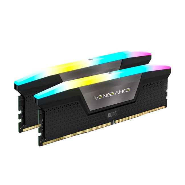  Memoria RAM Corsair Vengeance DDR5 32GB (2x16GB) 5600MHz CL40 RGB – Alto Rendimiento para Gaming y PC