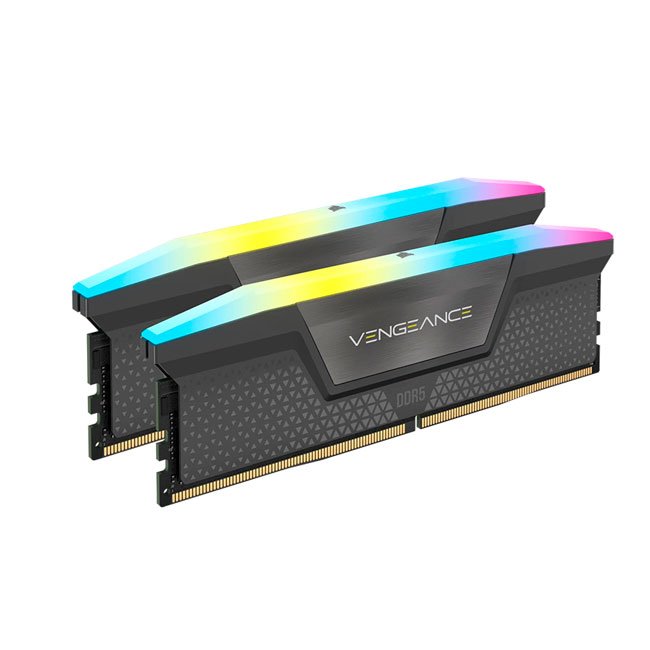Memoria Corsair Vengeance RGB 32GB (2 x 16GB), DDR5-5200MHz, CL40, 1.25V