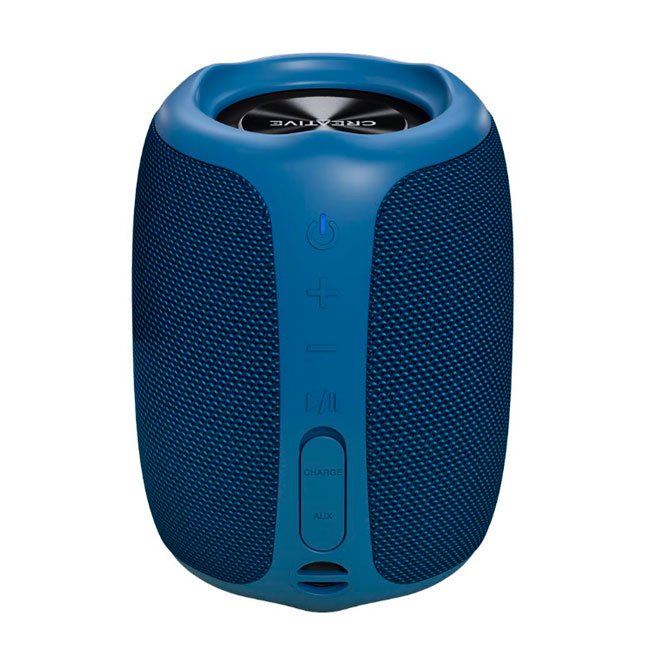  parlante Creative Muvo Play Bluetooth Portátil Resistente IPX7 con 10W, 10 Horas de Batería y True Wireless Stereo