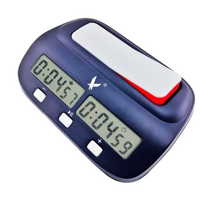 Reloj de Ajedrez Digital LEAP KK9908 aprobado por FIDE con controles preprogramados