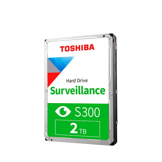 Disco duro Toshiba Surveillance S300, 2TB SATA 6.0Gb/s, 5400rpm, 128MB Cache, 3.5".