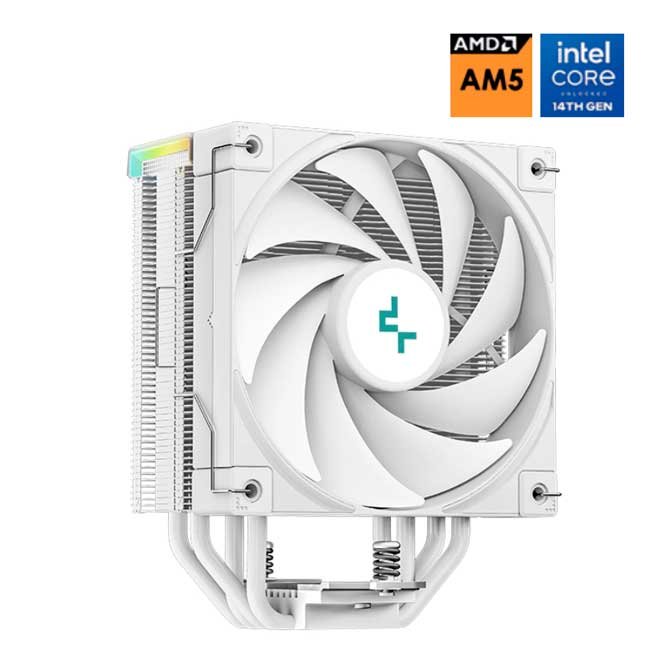 Disipador para Procesador DeepCool AK400 Digital WH Blanco Compatible Intel 1155/1700 y AMD AM4/AM5+