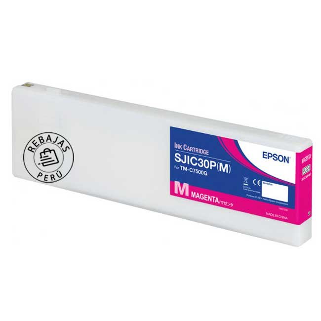Tinta Epson C33S020637 Magenta Original para C7500G | Alta calidad