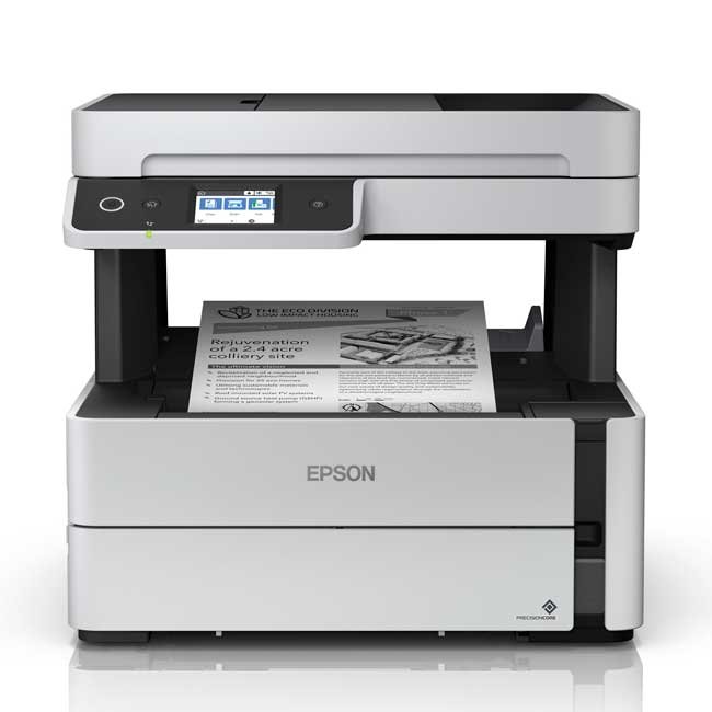 Multifuncional Monocromática Epson EcoTank M3170, Sistema de Tanque de Tinta, Impresora, Copiadora y Escáner, Wi-Fi, Ethernet, USB.