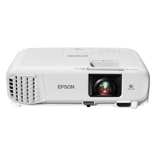 Proyector Epson PowerLite 118 3LCD XGA 3800 lúmenes con HDMI, VGA, USB y Altavoz 16W