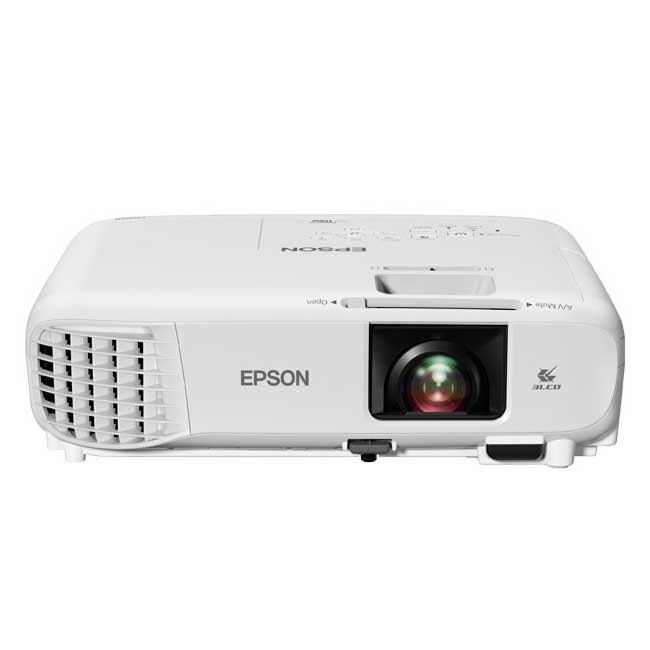 Proyector Epson PowerLite 119W 3LCD WXGA 4000 lúmenes con HDMI, VGA, USB y Altavoz 16W