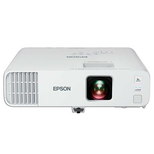 Proyector Epson PowerLite L260F Láser Inalámbrico Full HD 1080p, 4600 Lúmenes, Wi-Fi, Zoom 1.6x y Lámpara de 30,000 Horas