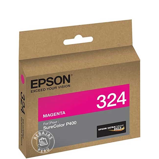 Tinta Epson T324320 UltraChrome Magenta original de alta calidad