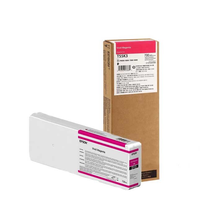 Tinta Epson T55K300 Magenta 700 ml Original para impresoras Pro