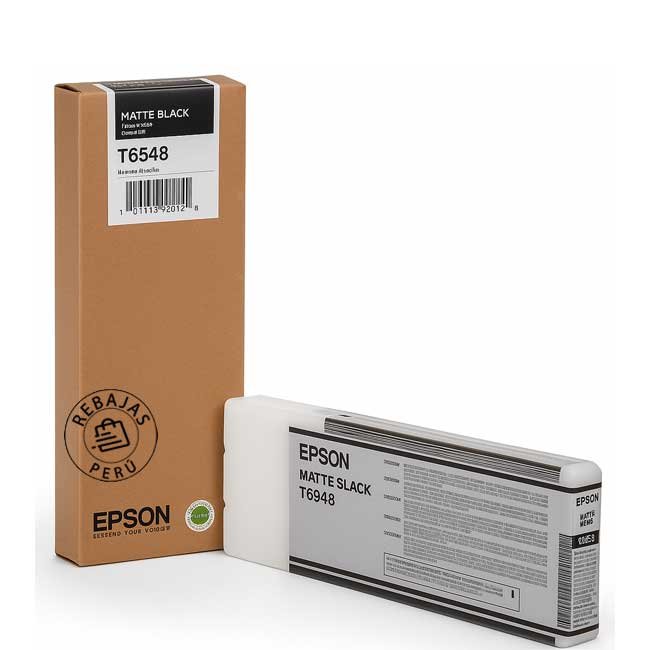 Tinta Epson T606800 Matte Black para SP4800 | Calidad y Durabilidad Garantizada