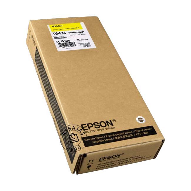 Tinta Epson T642400 Yellow de 150 ml para Impresoras SP 7700 / 9700 Original