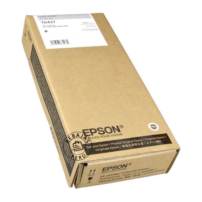 Tinta Epson T642700 Light Black de 150 ml para Impresoras SP 7700 / 9700 Original