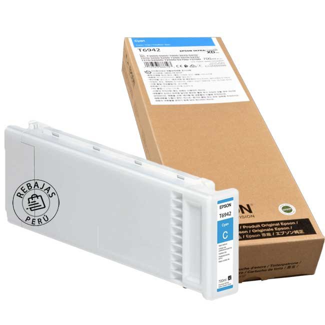 Tinta Epson T694200 Cyan 700 ml original para T-Series