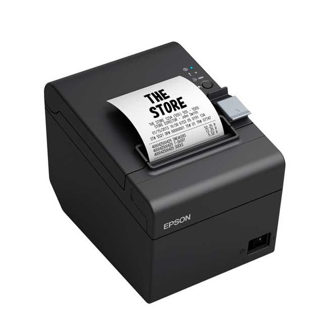 Impresora Térmica Epson TM-T20III 250 mm/s USB Ethernet 80mm para Recibos POS | Compatible con mPOS iOS Android