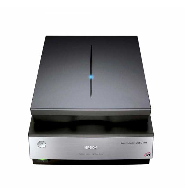 Epson Perfection V850 Pro – Escáner Profesional Plano 6400 dpi, 48-bit, Digital ICE