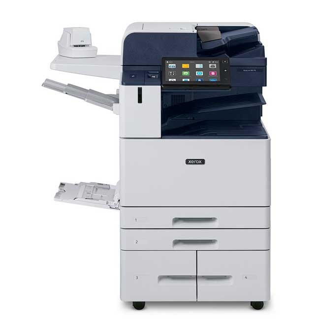Impresora Xerox AltaLink B8270V – Multifuncional Láser Monocromática, 72 ppm, Escáner ADF, Dúplex Automático y Conectividad Empresarial
