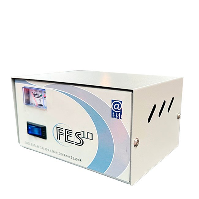 Estabilizador de Voltaje Elise FES-10 1KVA 220V a 110V con USB – Estado Sólido