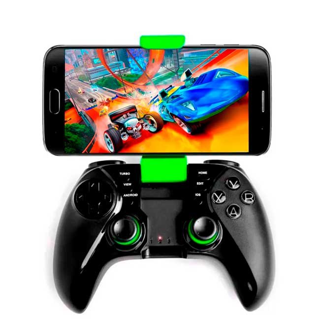 Gamepad VSG Scorpio Bluetooth 4.0 para Android e iOS con 17 botones programables