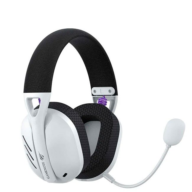 Audífono Gamer Havit FUXI-H3 Blanco/Negro Inalámbricos Bluetooth + 2.4GHz + 3.5mm