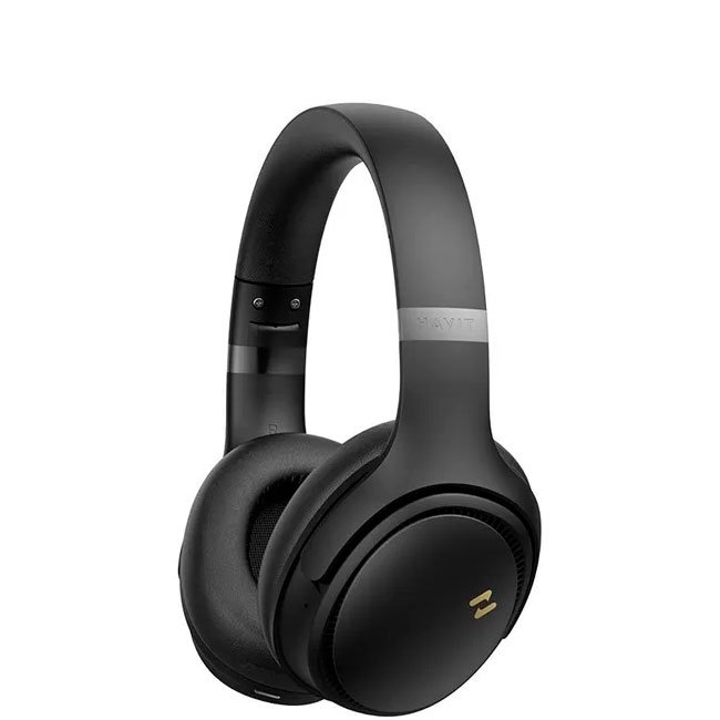 Audífono Inalámbrico Havit H630BT PRO – Bluetooth 5.3 con Cancelación de Ruido Activa, 50Hrs Batería, USB-C