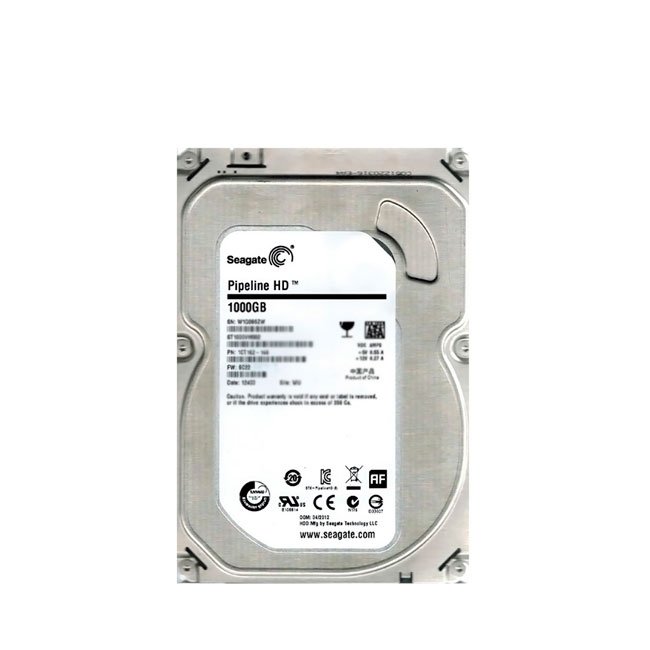 Disco duro Seagate Pipeline HD, 1TB, SATA 6.0 Gb/s, 5900 RPM, 3.5, PULL.