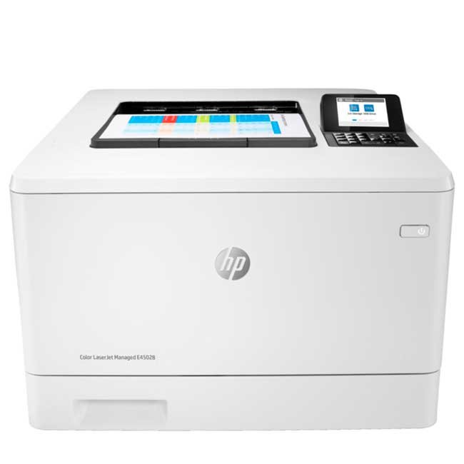 HP Color LaserJet Managed E45028dn (3QA35A) – Impresora láser a color para empresas, velocidad de hasta 29 ppm, impresión dúplex automática y conectividad avanzada
