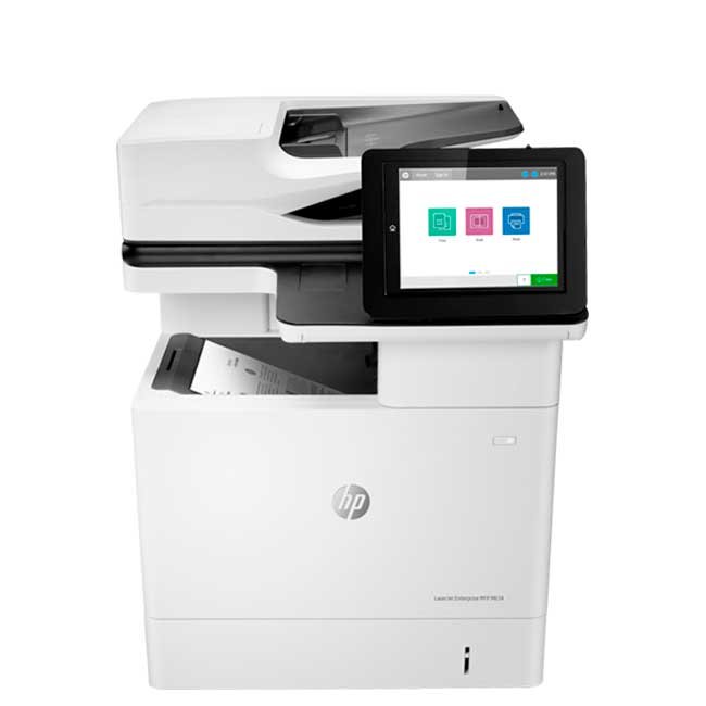 HP LaserJet Enterprise MFP M634dn - Impresora Láser Monocromática Multifunción 55 ppm, Doble Cara, Red Gigabit, Seguridad Avanzada