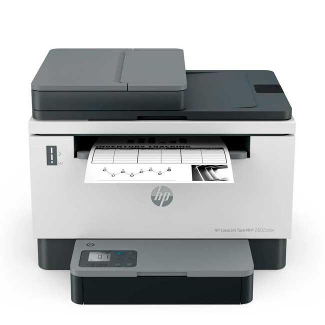 Impresora Multifuncional HP LaserJet Tank MFP 2602sdw Láser, Wi-Fi, Dúplex Automático, 22ppm, 600x600dpi