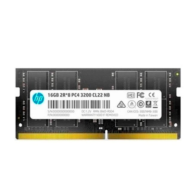 Memoria ram SO-DIMM HP S1 Series, 16GB DDR4 3200 MHz, CL-22, 1.20V, 260-Pin