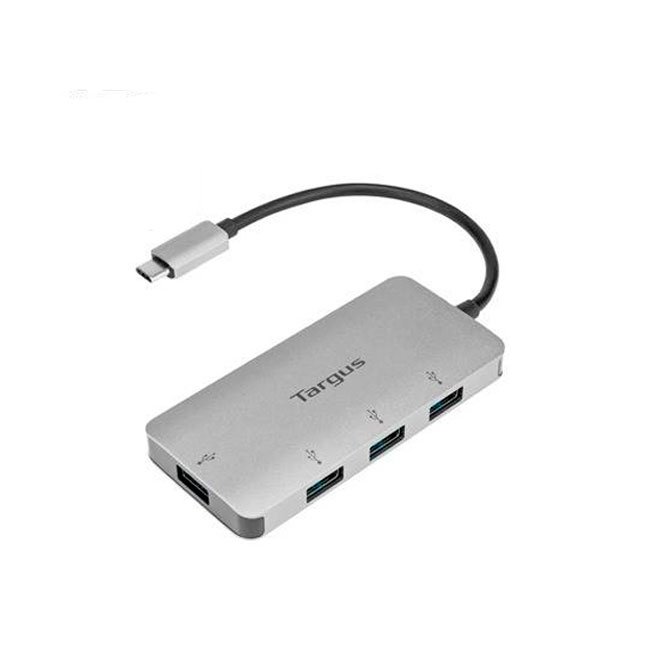 Hub USB-C Targus 4 Puertos USB 3.0 ACH226BT – Conecta Más Dispositivos con Alta Velocidad