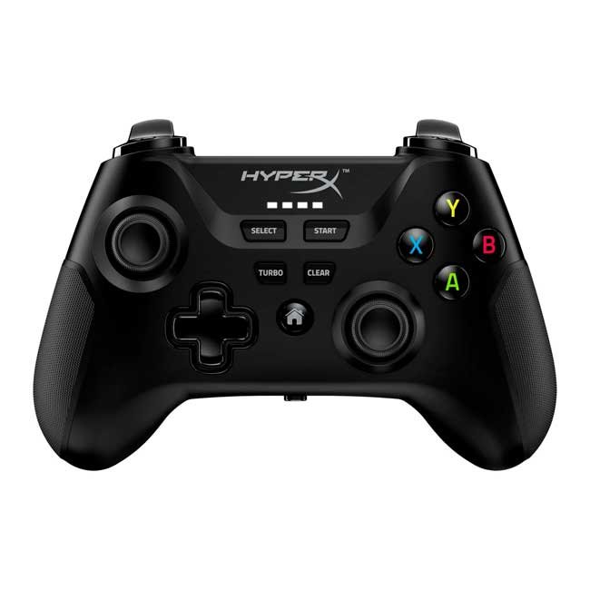 Mando inalámbrico HyperX Clutch para juegos móviles y PC, ergonómico y recargable