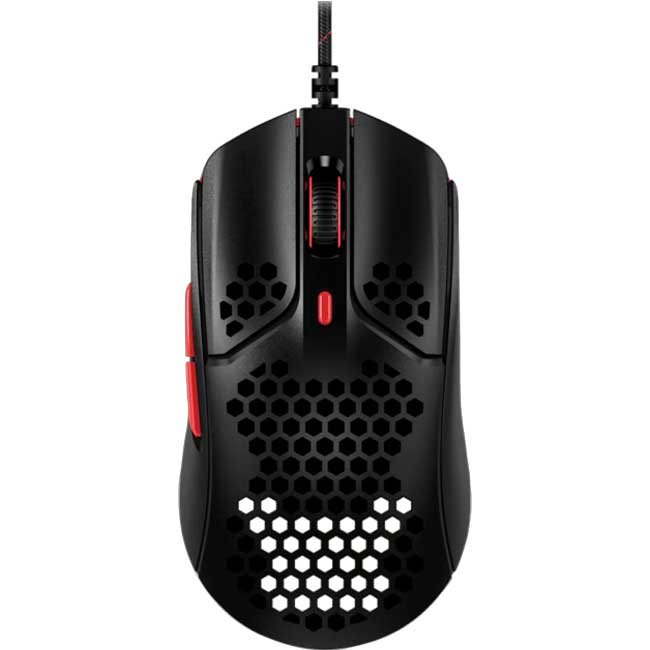 HyperX Pulsefire Haste Negro y Rojo 4P5E3AA – Ratón gaming ultraligero