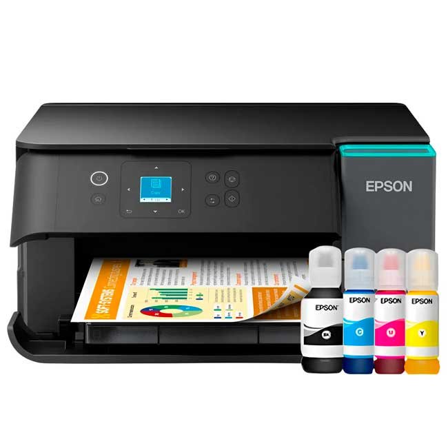 Impresora Epson EcoTank L4360 Multifuncional 3 en 1 Wi-Fi con Dúplex Automático