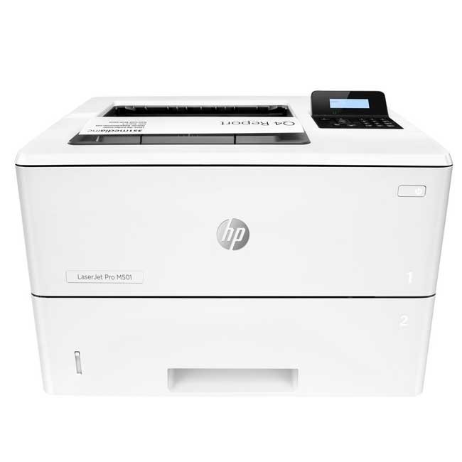 Impresora HP LaserJet Pro M501dn 45 ppm, 4800x600 dpi, Dúplex, USB, LAN, Monocromática