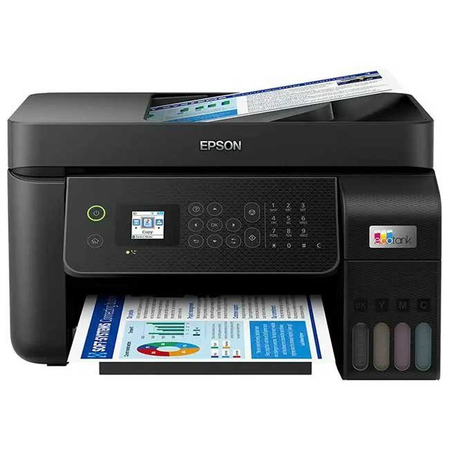 Impresora Multifuncional Epson EcoTank L5590 Wi-Fi 4 en 1 con Tinta de Alta Capacidad y ADF
