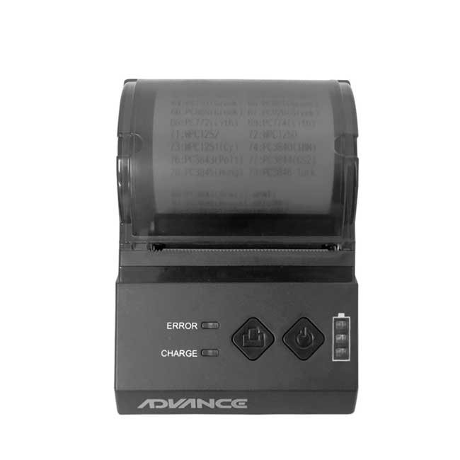 Impresora Térmica Inalámbrica Advance ADV-7011 58 mm Bluetooth USB 90 mm/s para Android y Windows