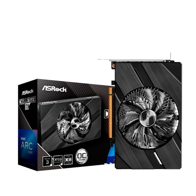 Tarjeta Gráfica Intel Arc A380 6GB GDDR6 PCIe 4.0 - Rendimiento y eficiencia para gaming y multimedia