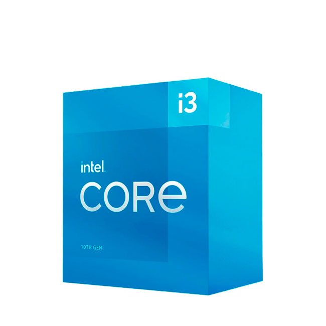 Procesador Intel Core i3-10105, 3.70 / 4.40 GHz, 6 MB Caché L3, LGA1200, 65W, 14 nm.