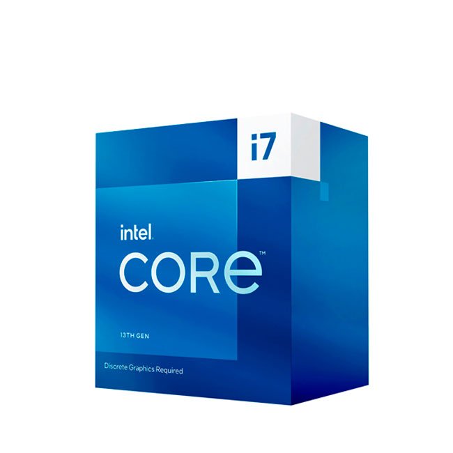 Procesador Intel Core i7-13700F 2.10/5.20GHz 30MB SmartCaché LGA1700, 65W, Intel 7(10nm)