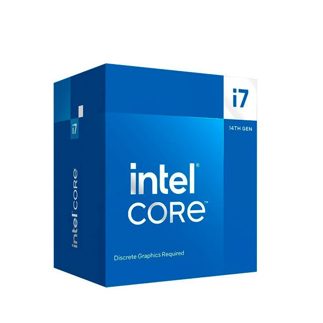 Procesador Intel Core i7-14700F 2.10/5.40GHz, 33 MB Intel Smart Caché, LGA1700, 65W/219W