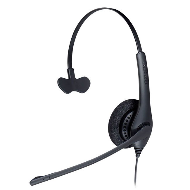 Audífono Jabra BIZ 1500 Mono con Micrófono Cancelación de Ruido para Call Center y Oficina