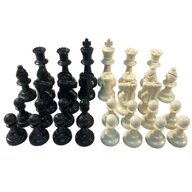 Juego de Ajedrez Profesional | Piezas con Peso y Felpa | Rey 10 cm | Set 32 Piezas Clásicas