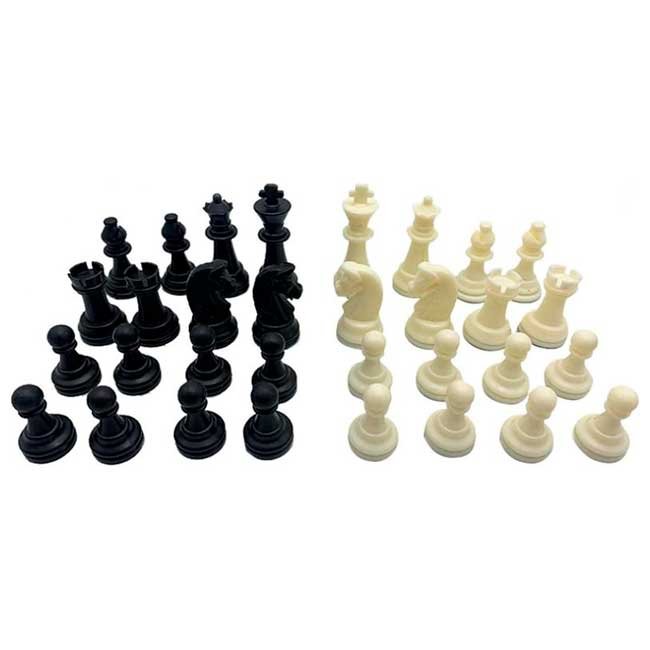 Juego de Ajedrez de Silicona Flexible con Rey de 8.8 cm y Dama Extra – Piezas Resistentes y Ligeras